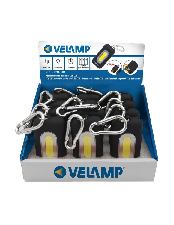 Velamp Nyckelringslampa 100 Lm COB LED Magnet