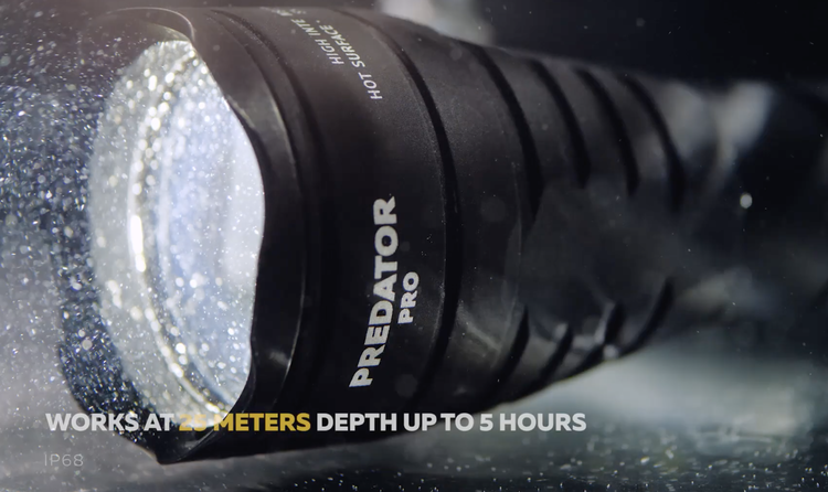 Armytek Predator Pro, Magnet Laddning - 1500 Lumen