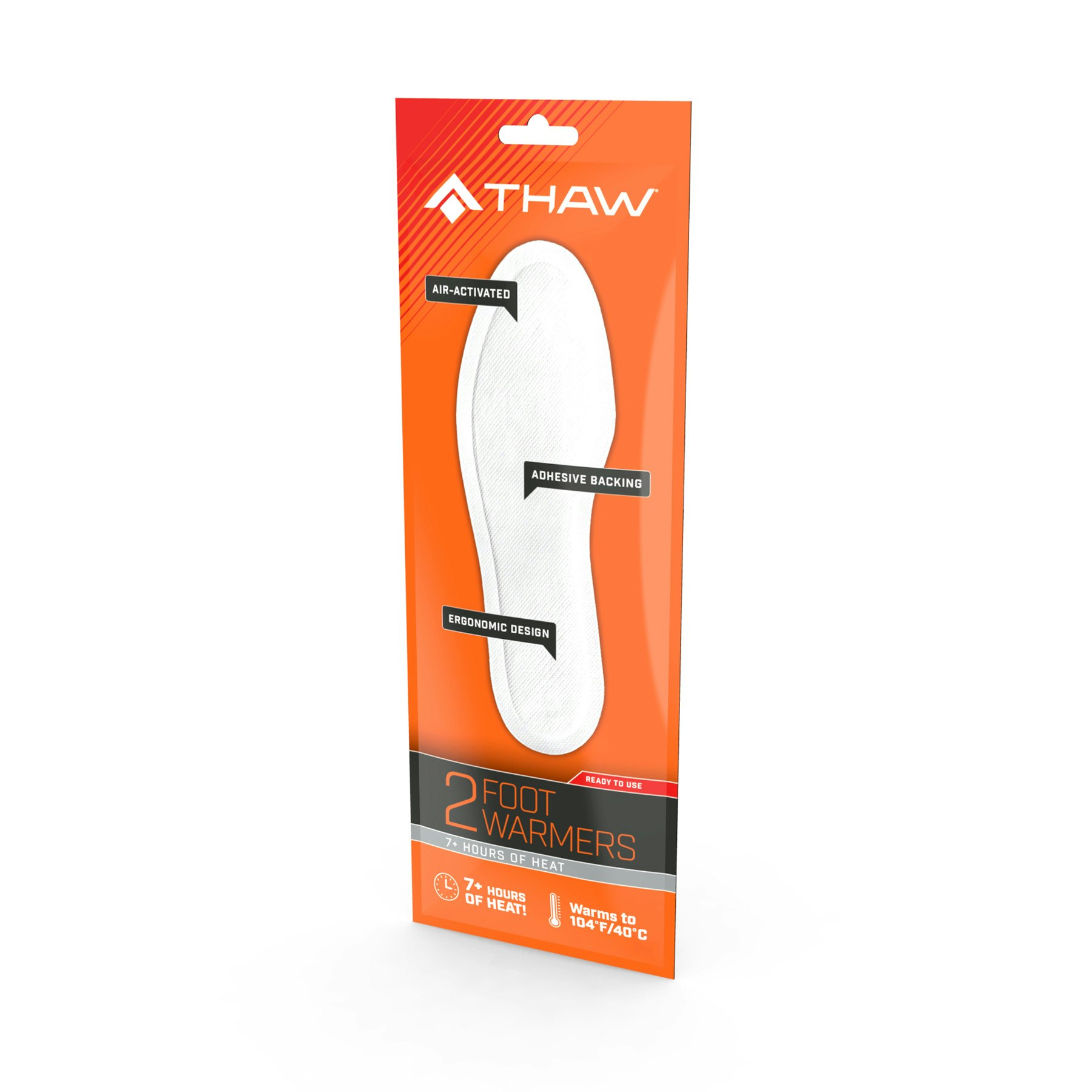 THAW Engångs fotvärmare 2-pack