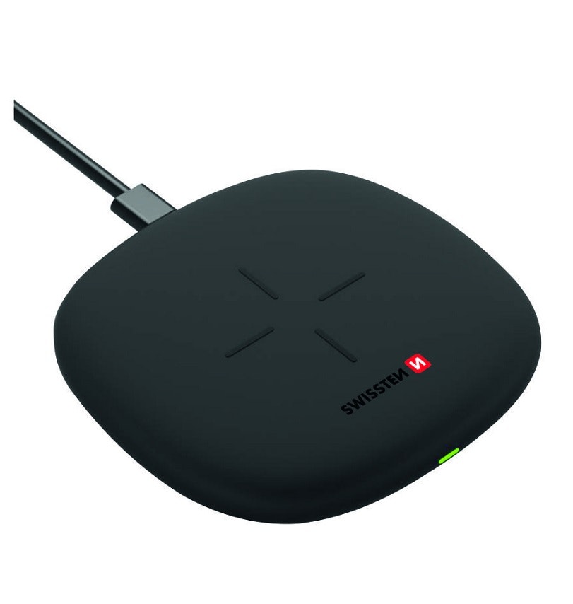 SWISSTEN WIRELESS CHARGER 10W Svart