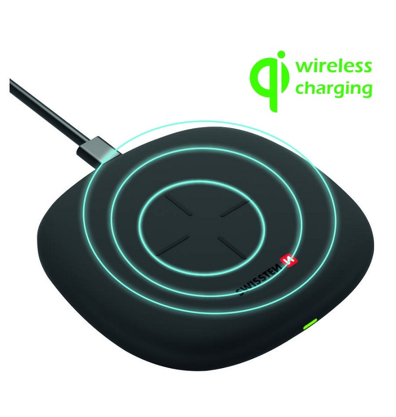 SWISSTEN WIRELESS CHARGER 10W Svart