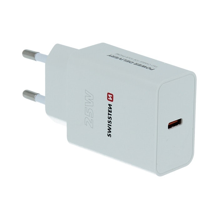 SWISSTEN Adapter USB-C, Vit