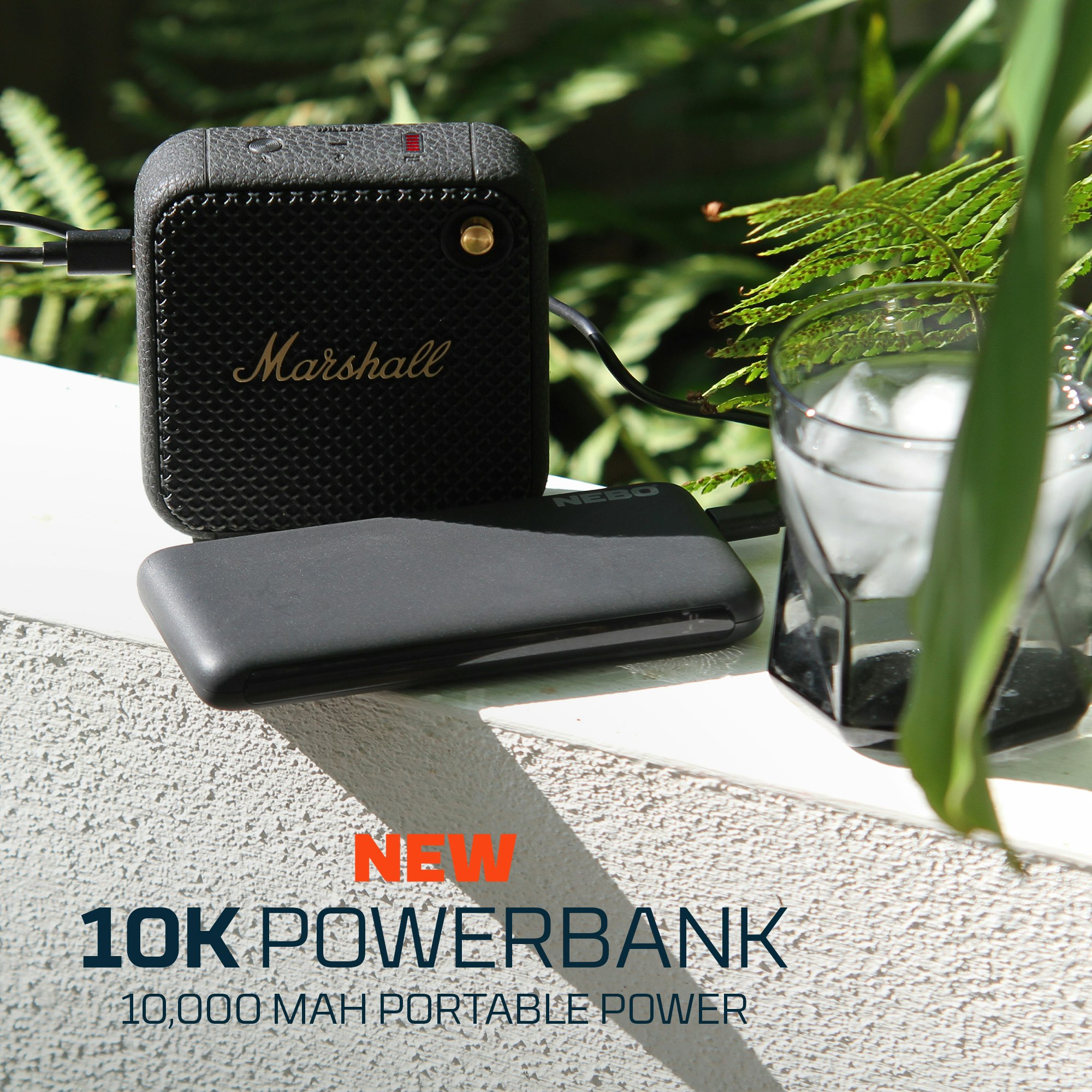 NEBO Powerbank 10K, 10 000 mAh