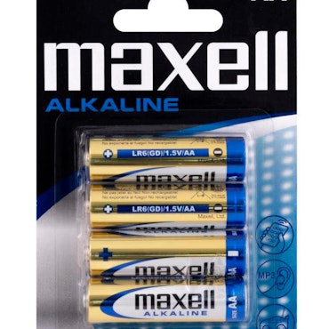 Maxell AA LR-6 4-pack