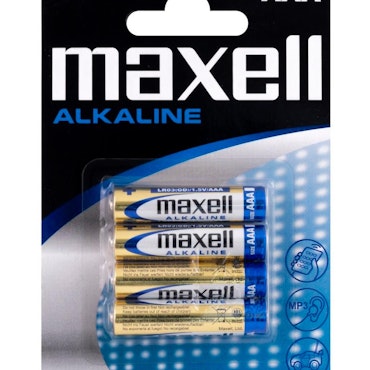 Maxell AAA LR-03 4-pack
