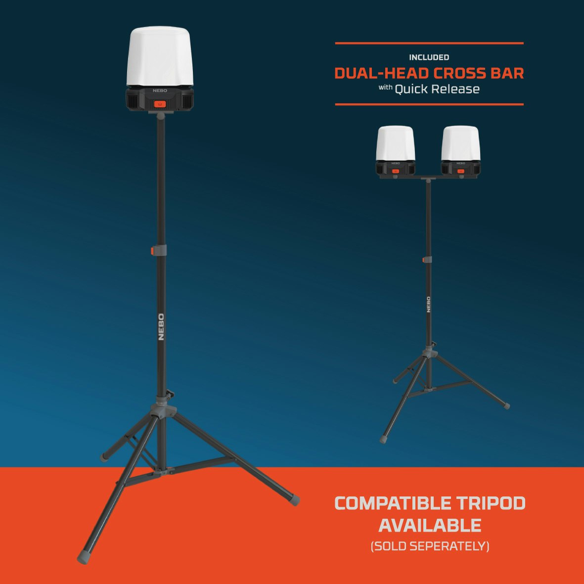 NEBO Worklight 8K Cube Hybrid