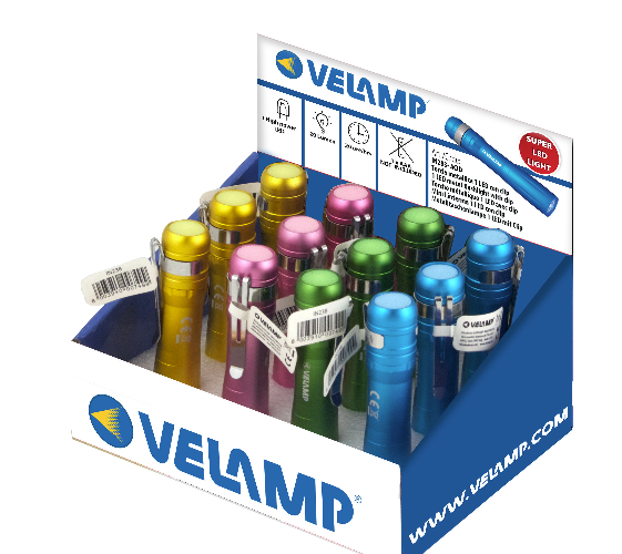 Velamp ficklampa 1AA 20LM