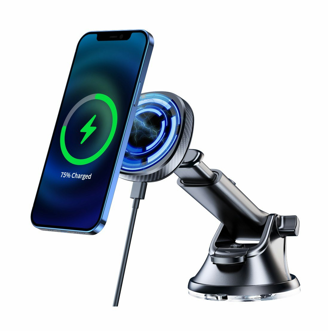 Swissten Magnetic Car Holder Wireless Charge Dash