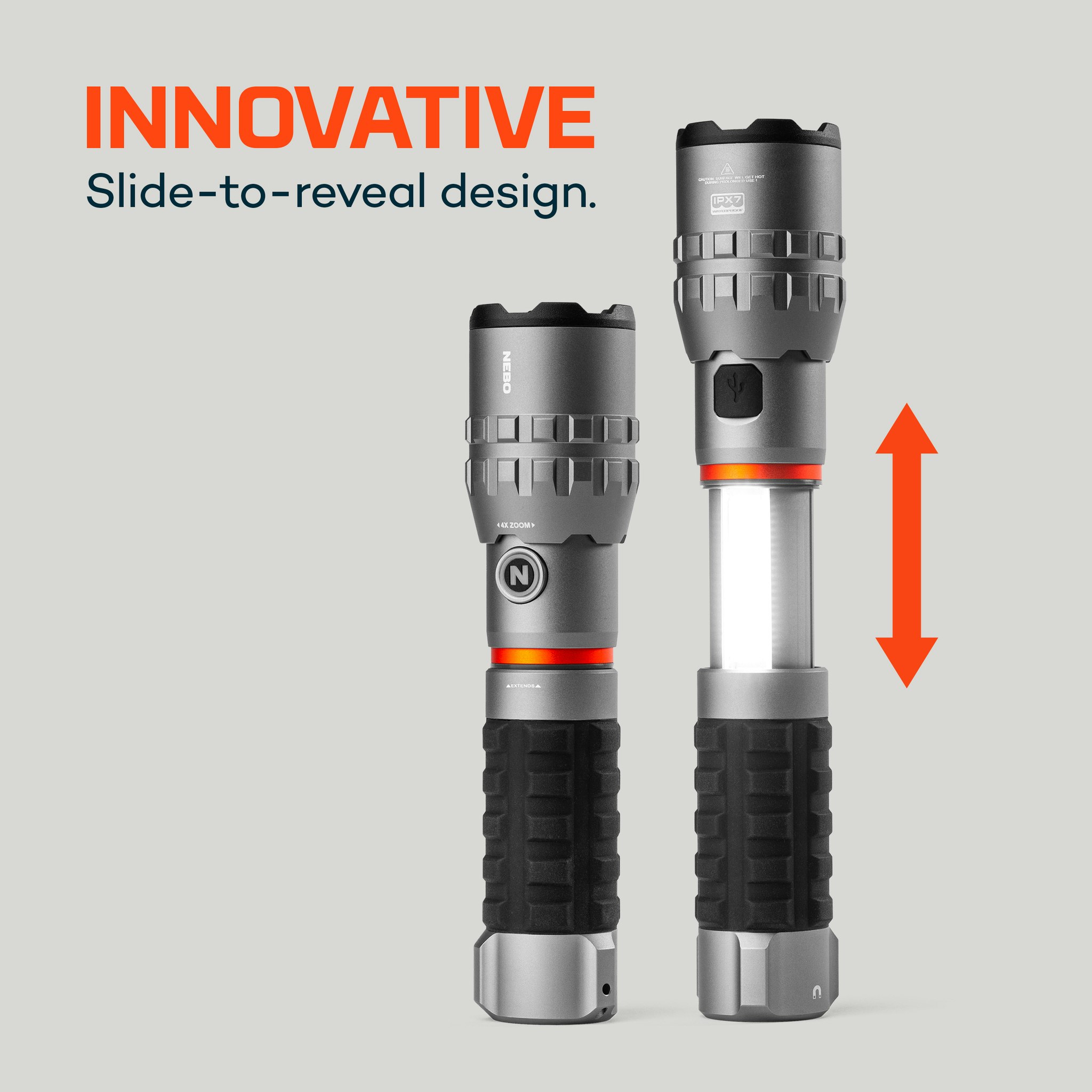 NEBO Slyde King 4K, 4000 Lumen