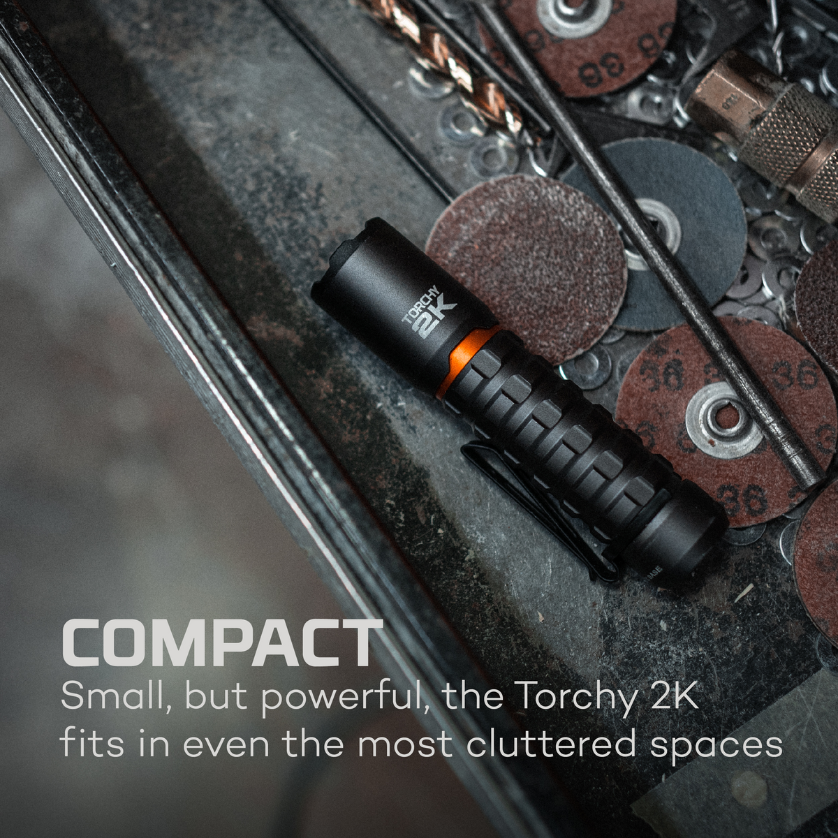 NEBO Torchy 2K, 2000LM, USB-C