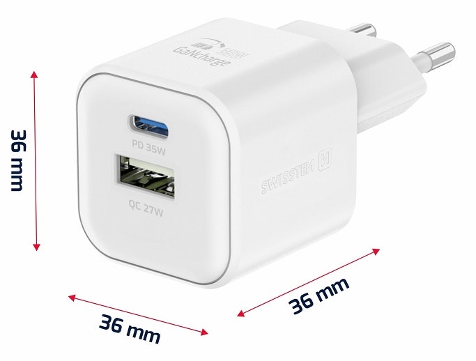 Swissten GaN Charger 35W