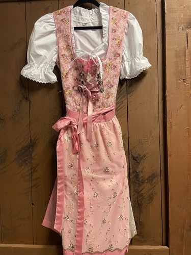 Edelheiss "Agathe Aitrose" Dirndlklänning  , Rosa