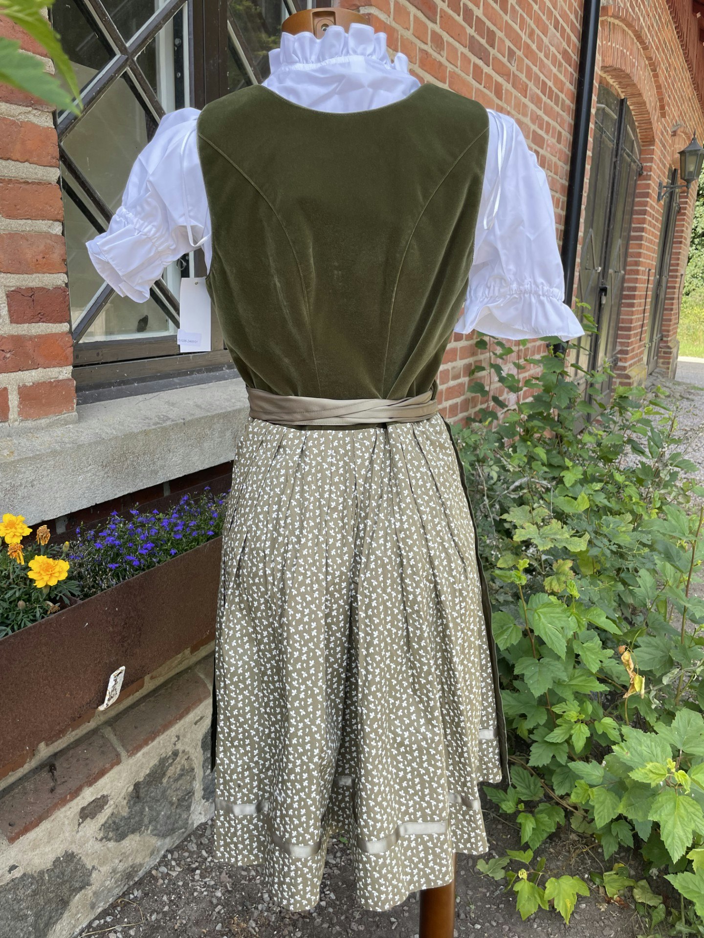 MarJo Trachten "Clara" Dirndlklänning , moos