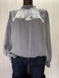 Maja Roos blus  Valetta, Pearl Grey