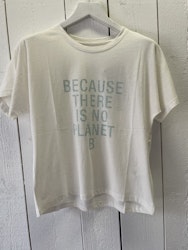 ECOALF t-shirt " Beacause there is no planet B " grön