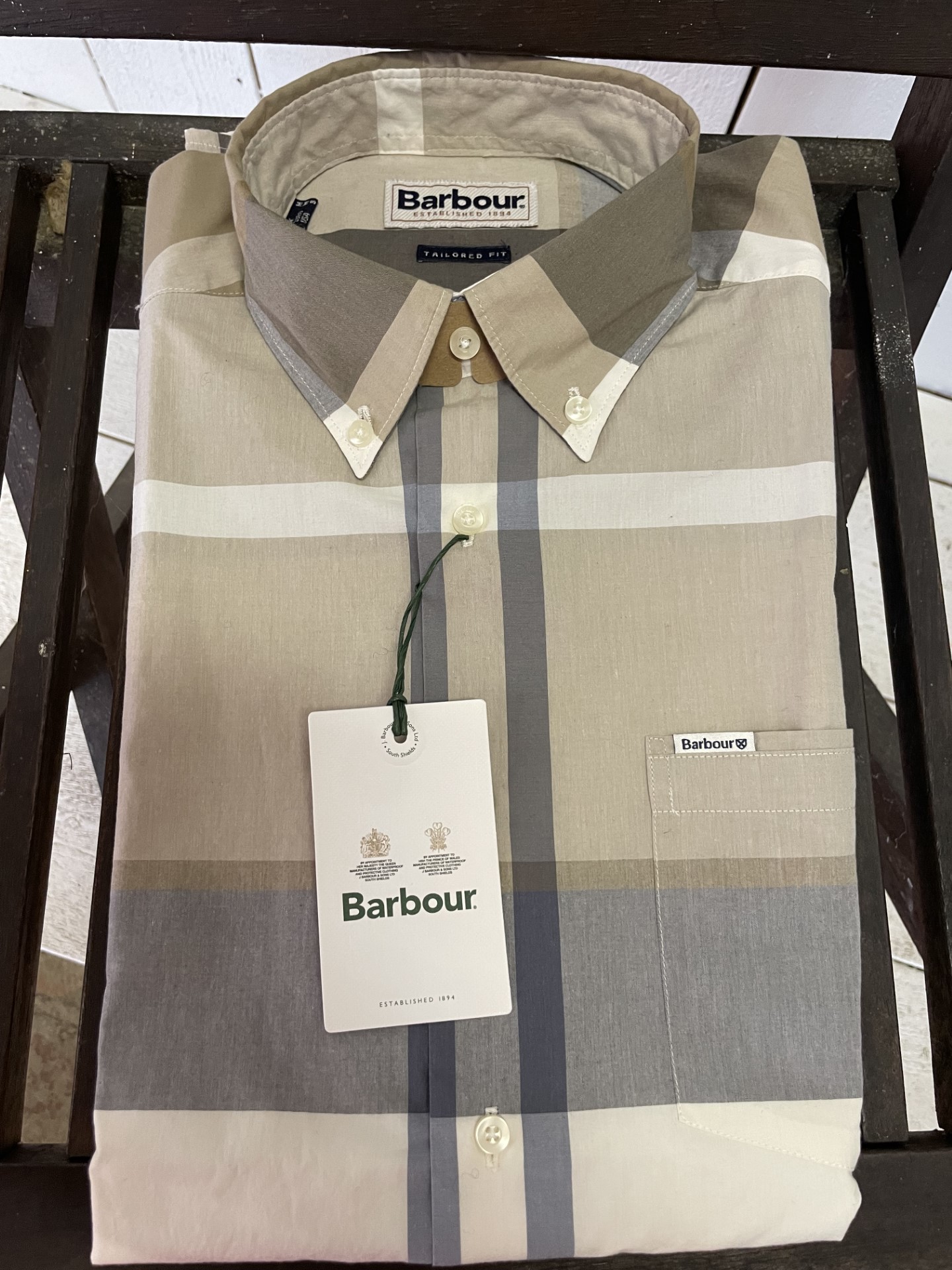 Barbour " Harris Tailored Shirt " , långärmad