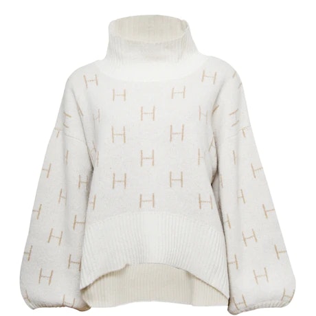 HÉST " Fam sweater " , Short, Creme