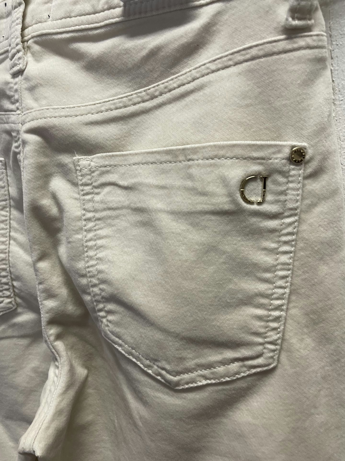 Cambio " Piper cropped " byxa , Creme