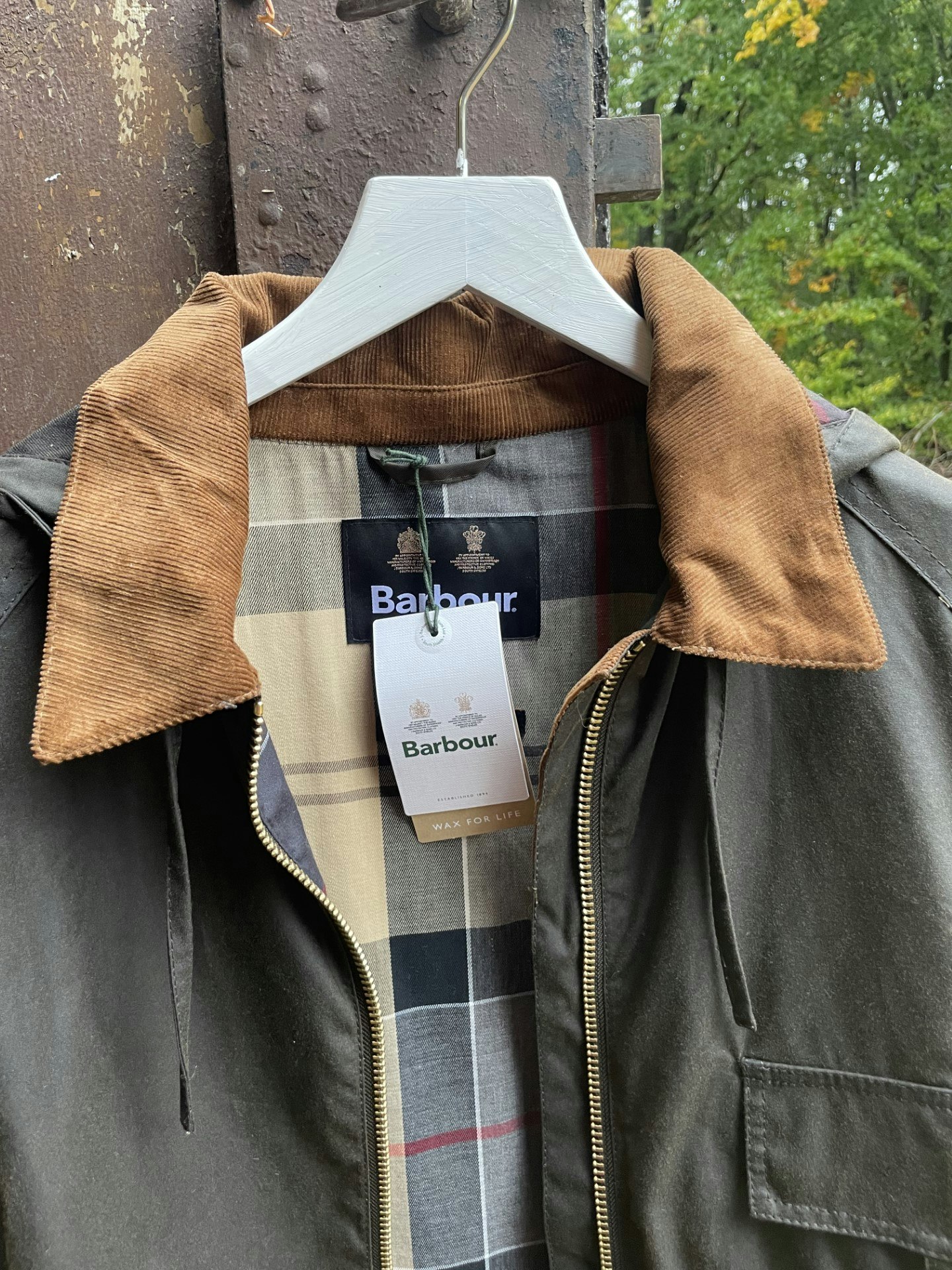 Barbour oljerock "Highclere" , olive