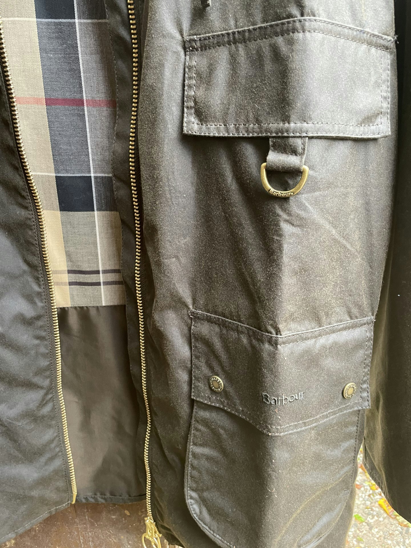 Barbour oljerock "Highclere" , olive