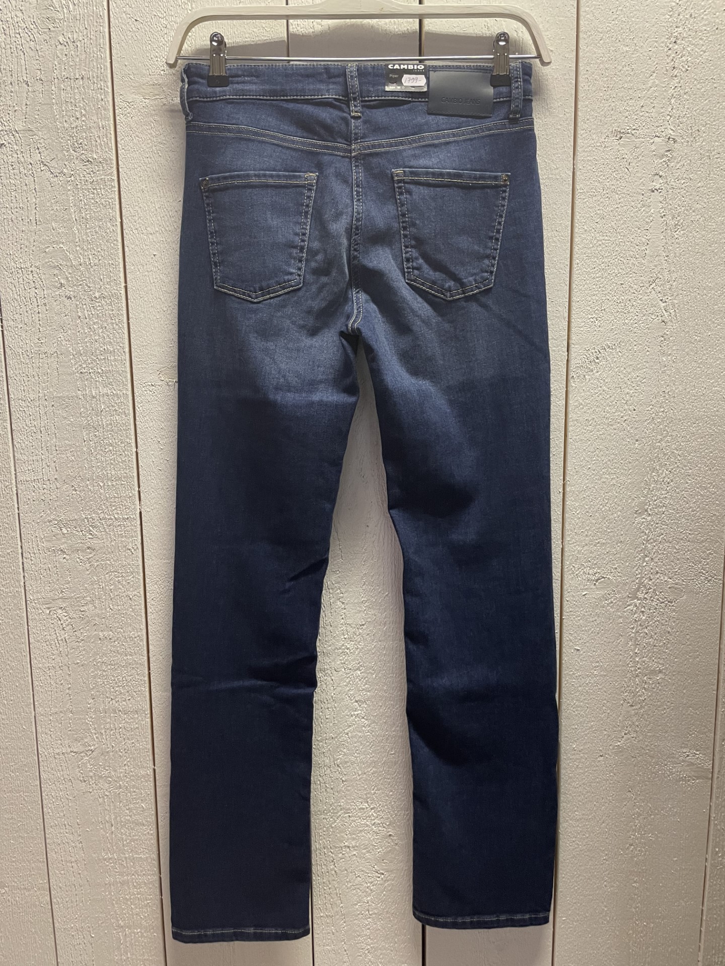Cambio Jeans " Piper " blåjeans med lätt slitning