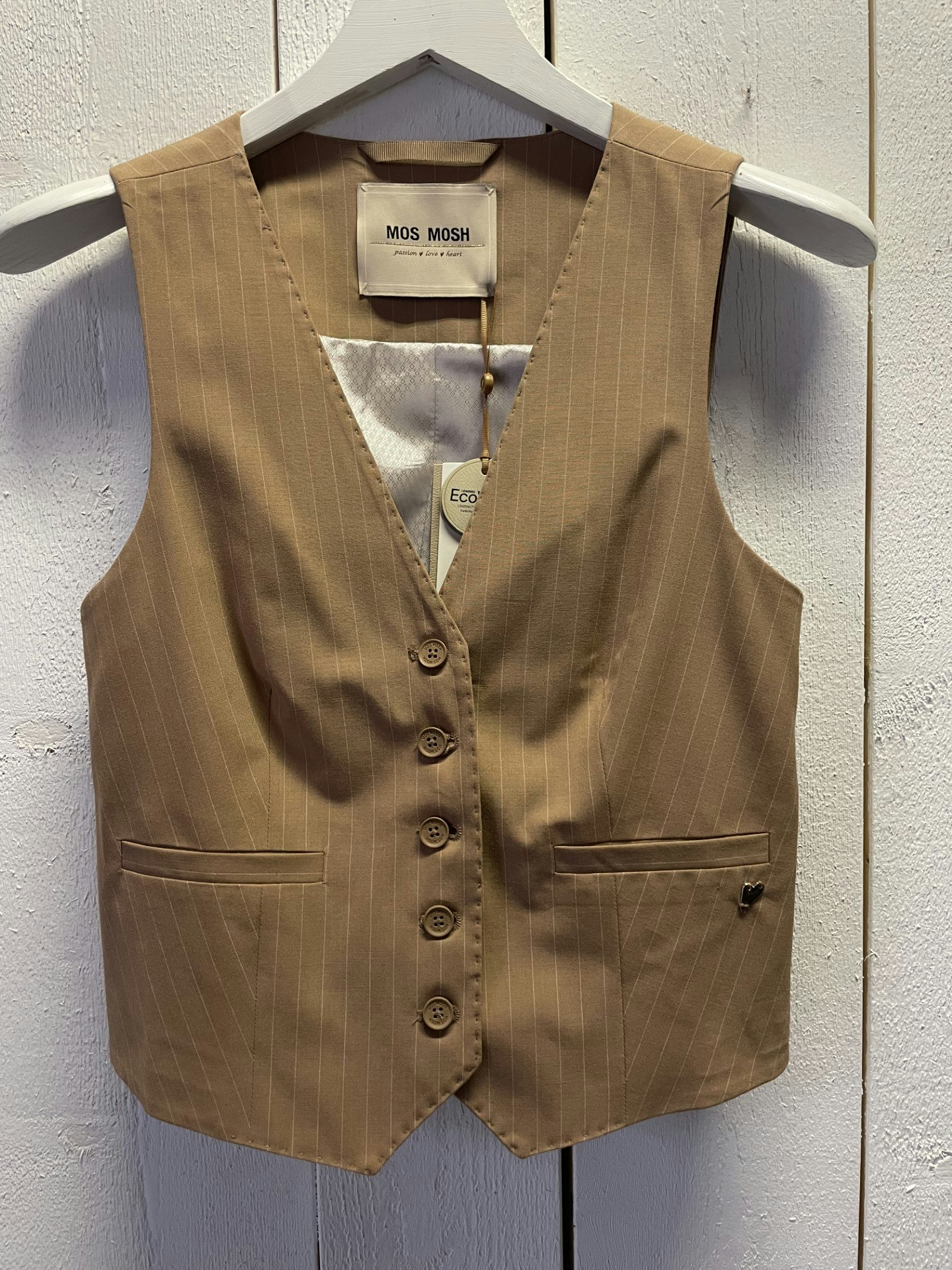 Mos Mosh " Tili Roy Vest" , cinnamon swirl