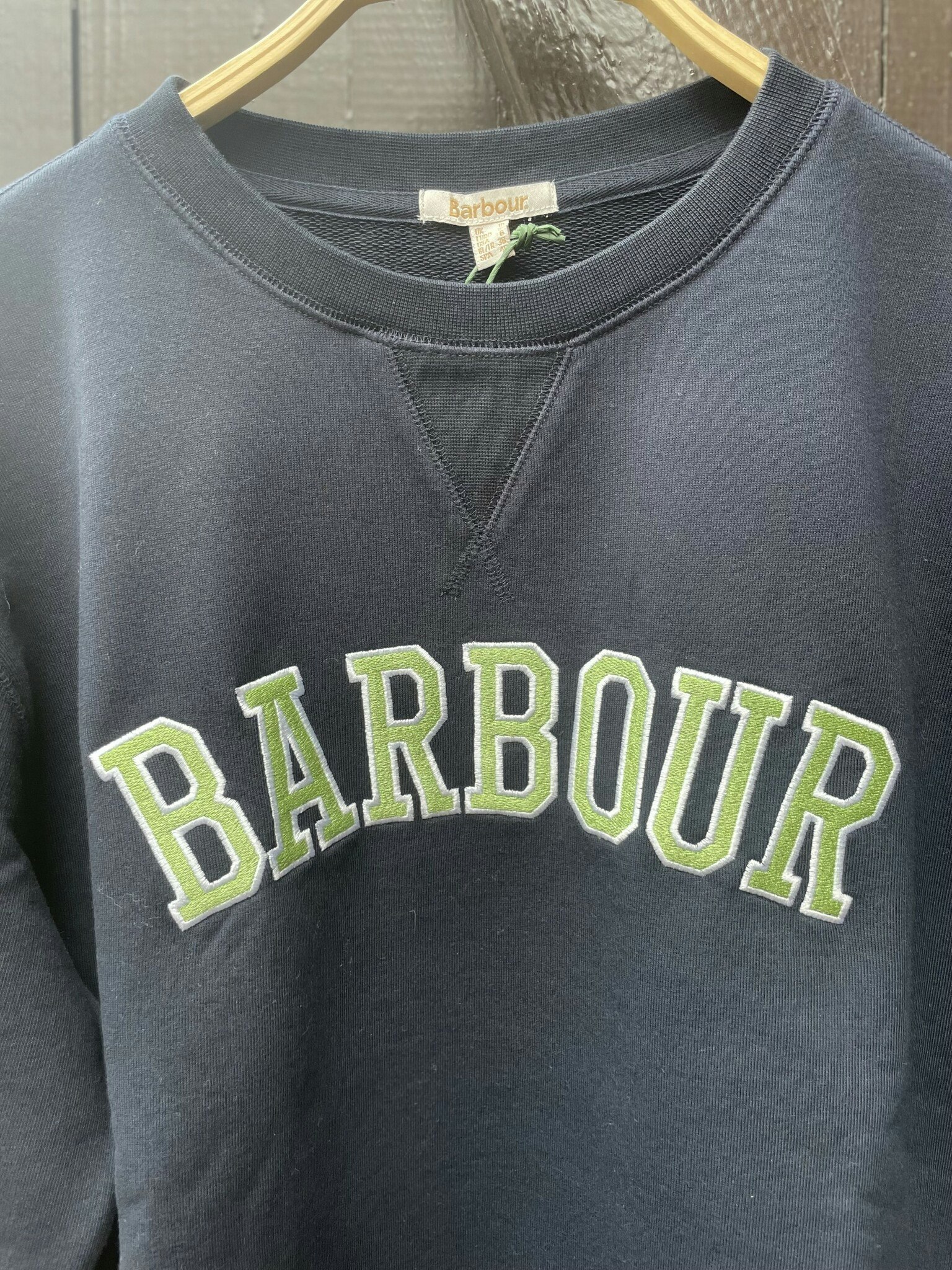 Barbour " Northhumberland sweatshirt ", navy