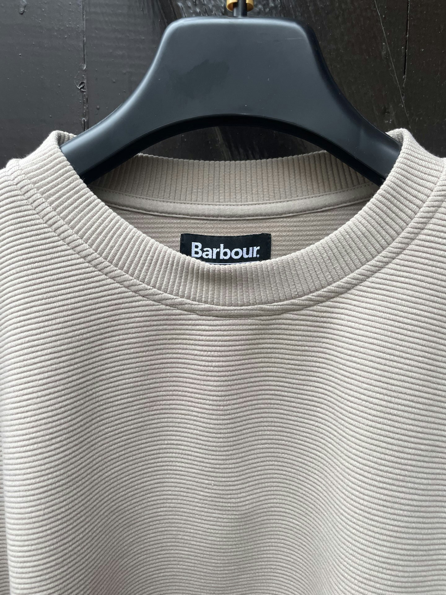 Barbour "Kinghorn Sweatshirt " , oat