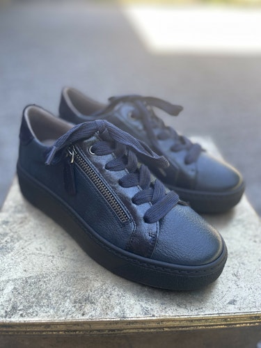 DLSport Gympasko , Mörkblå metallic , låg
