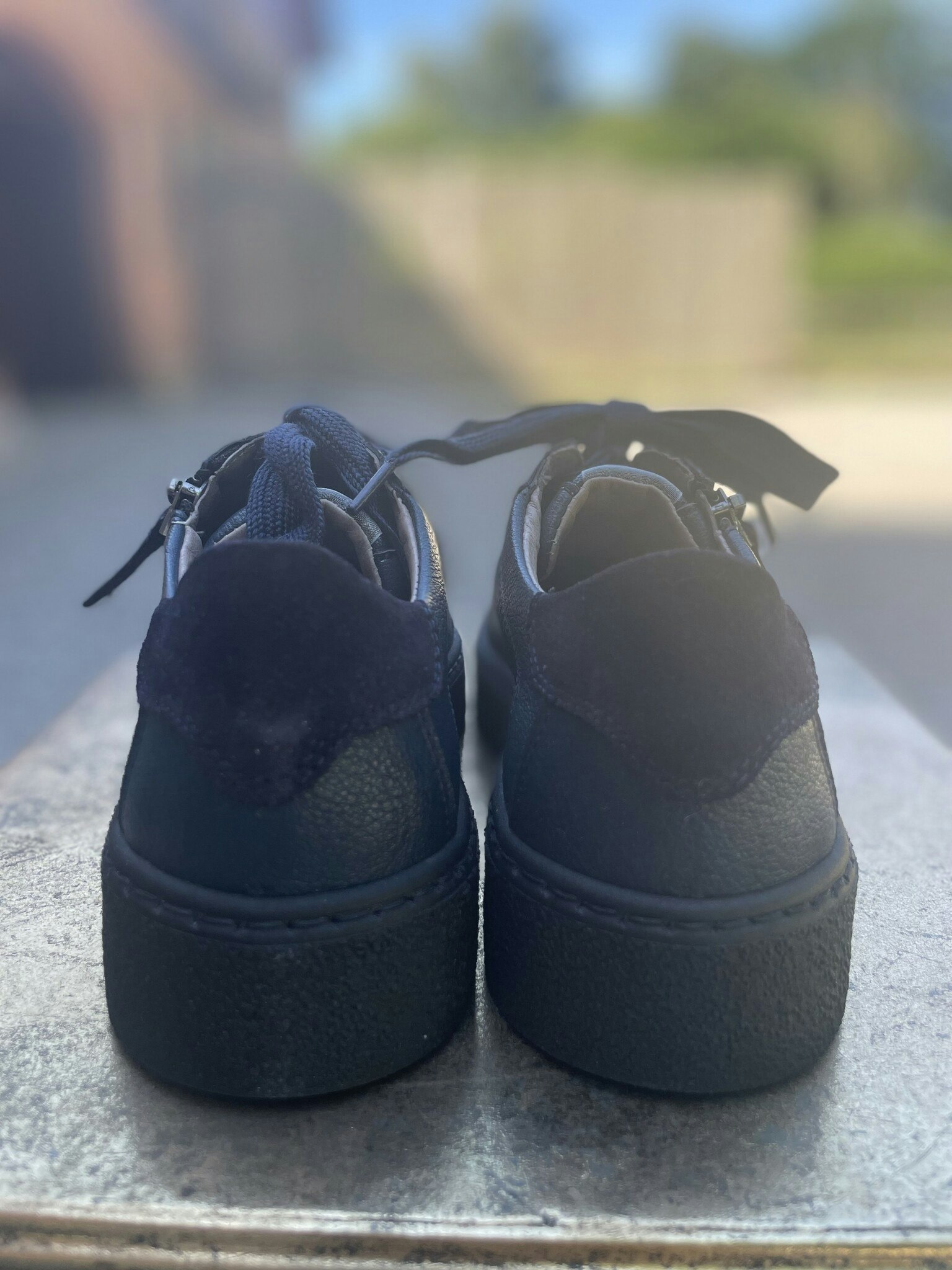 DLSport Gympasko , Mörkblå metallic , låg