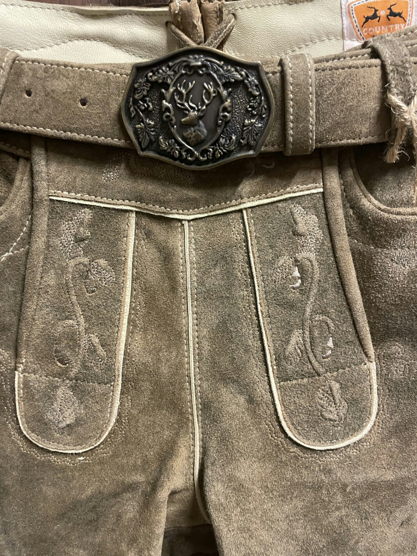 Maddox "Haldensee WB" med bälte , Marmor