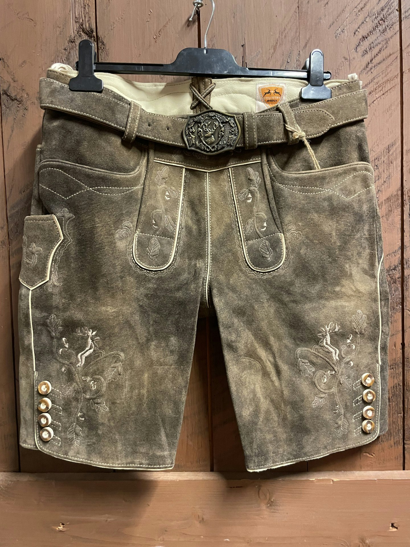Maddox "Haldensee WB" med bälte , Marmor