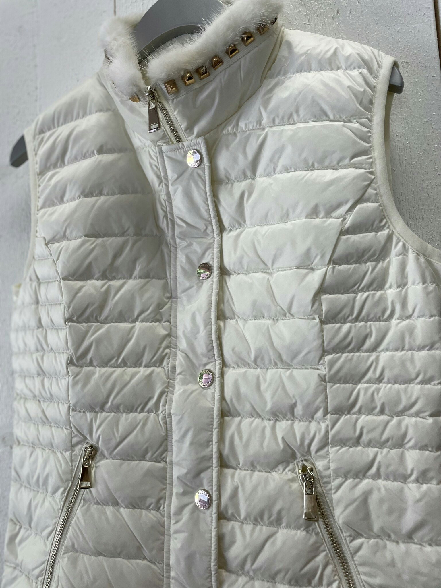 Fuego väst " Valentino" , Ecru