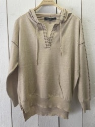 ANANKE "Luvtröja nitar" , Beige