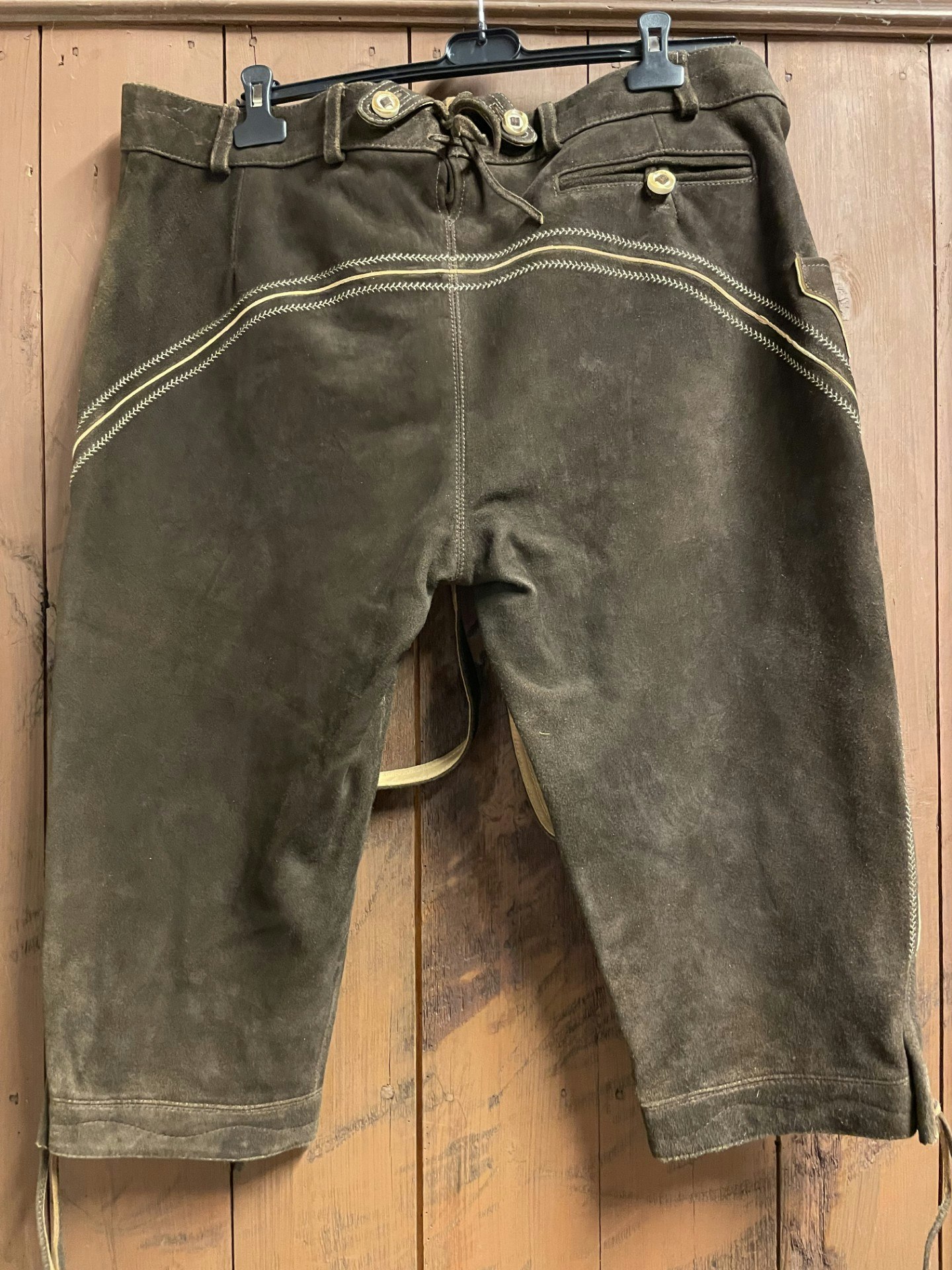 Knickers "Martin Bock" med hängsle , Torf / Maddox