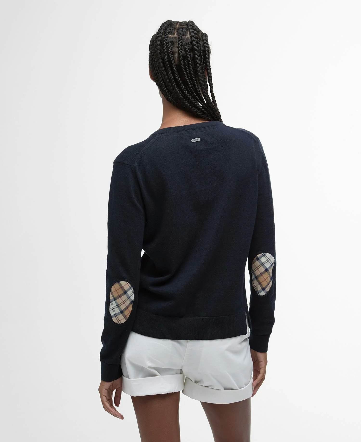 Barbour " Bredon Knitted Cardigan " , Navy