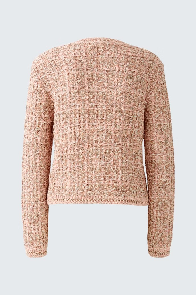 Oui Cardigan Jacka , Rose Gold