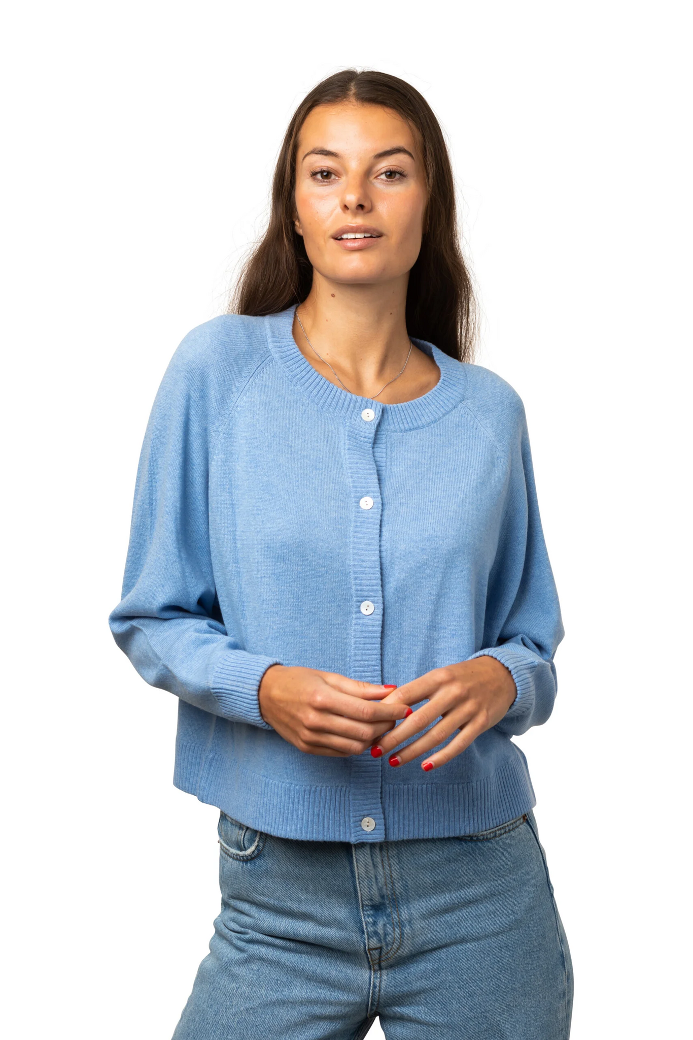 8Design Kofta " Karin " , Himmelsblå