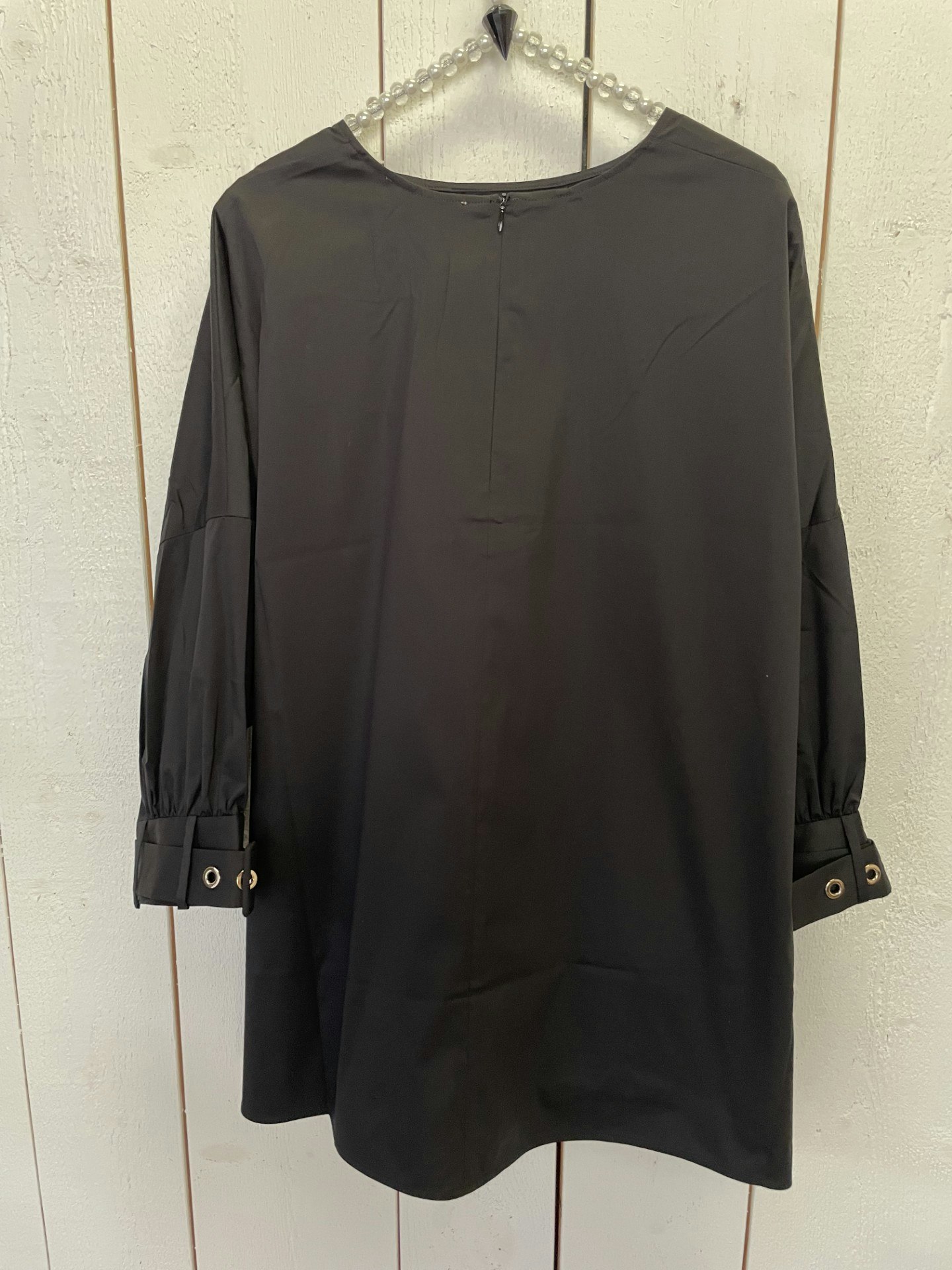 Catnoir Oversizeblus med detalj ärmslut , svart