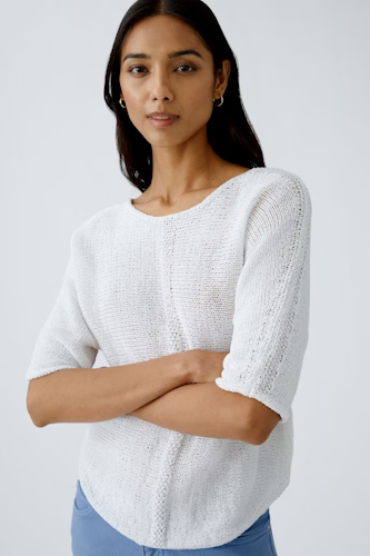 Oui Tröja , optic white