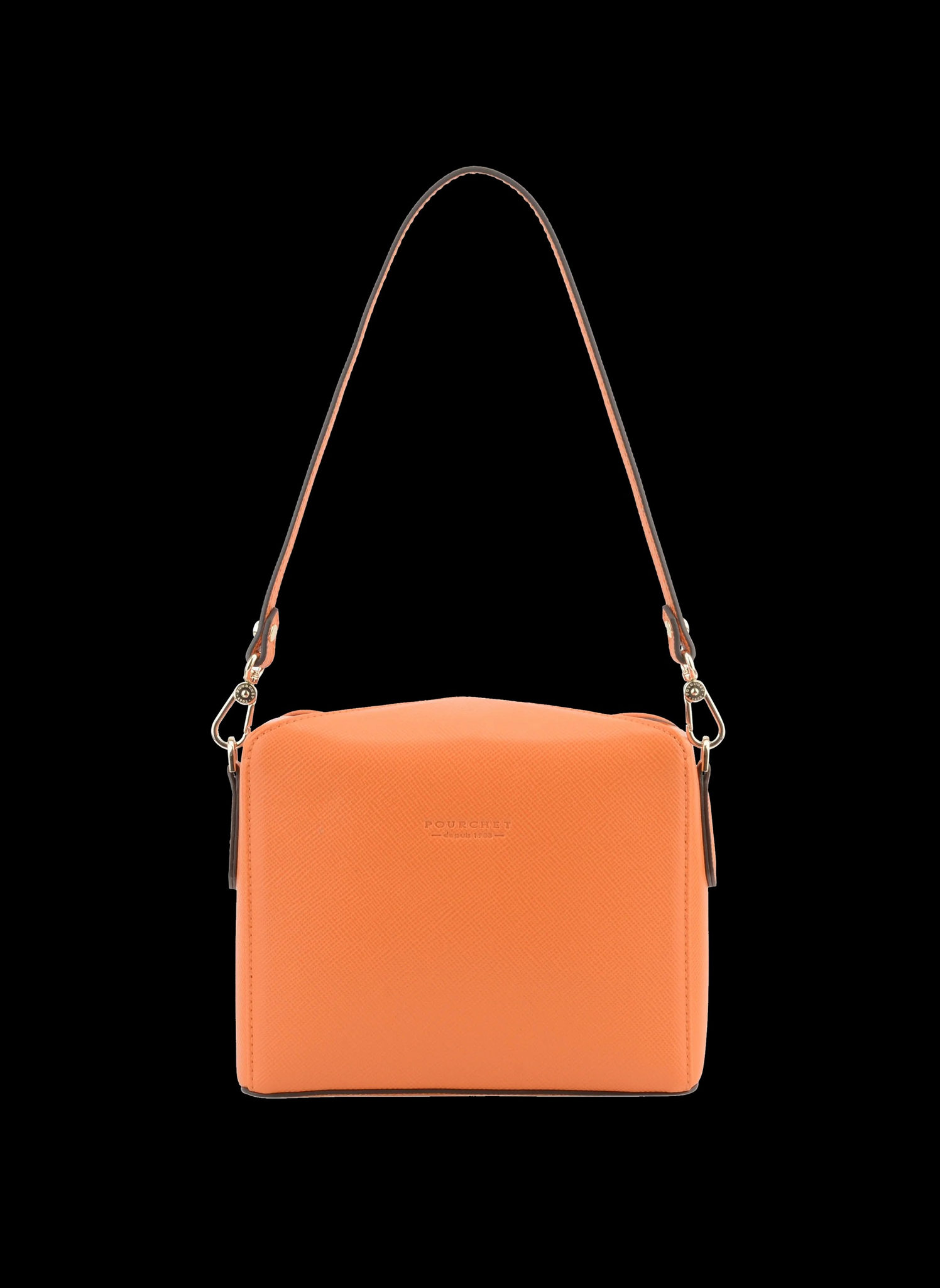 POURCHET Canvas Shoulder bag , orange