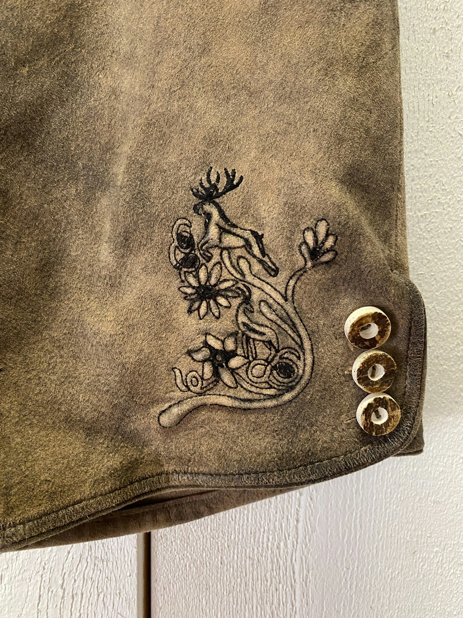 Lederhosen Maila Antik ZV Zinn