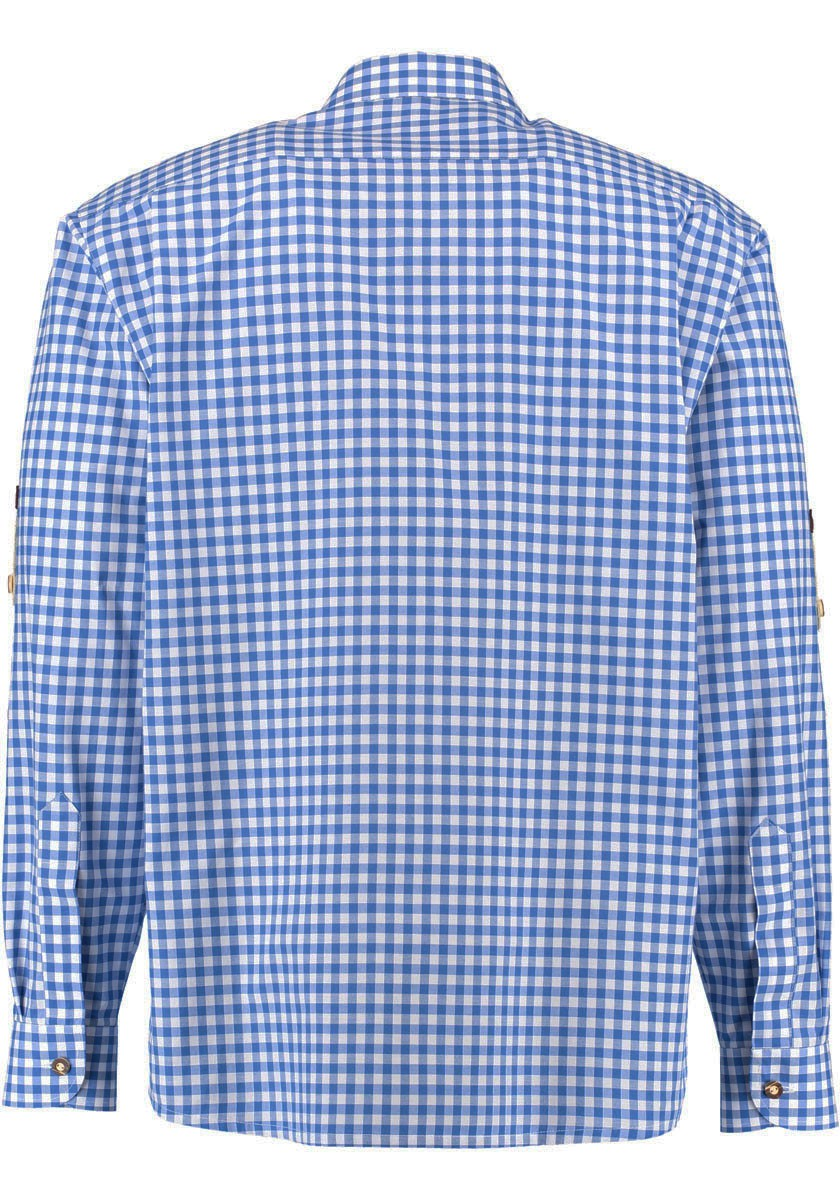 Herrskjorta " Blårutig " , Regular fit / OT