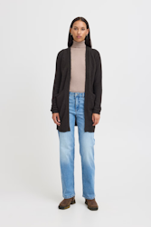 ICHI Cardigan " Kamara " , svart