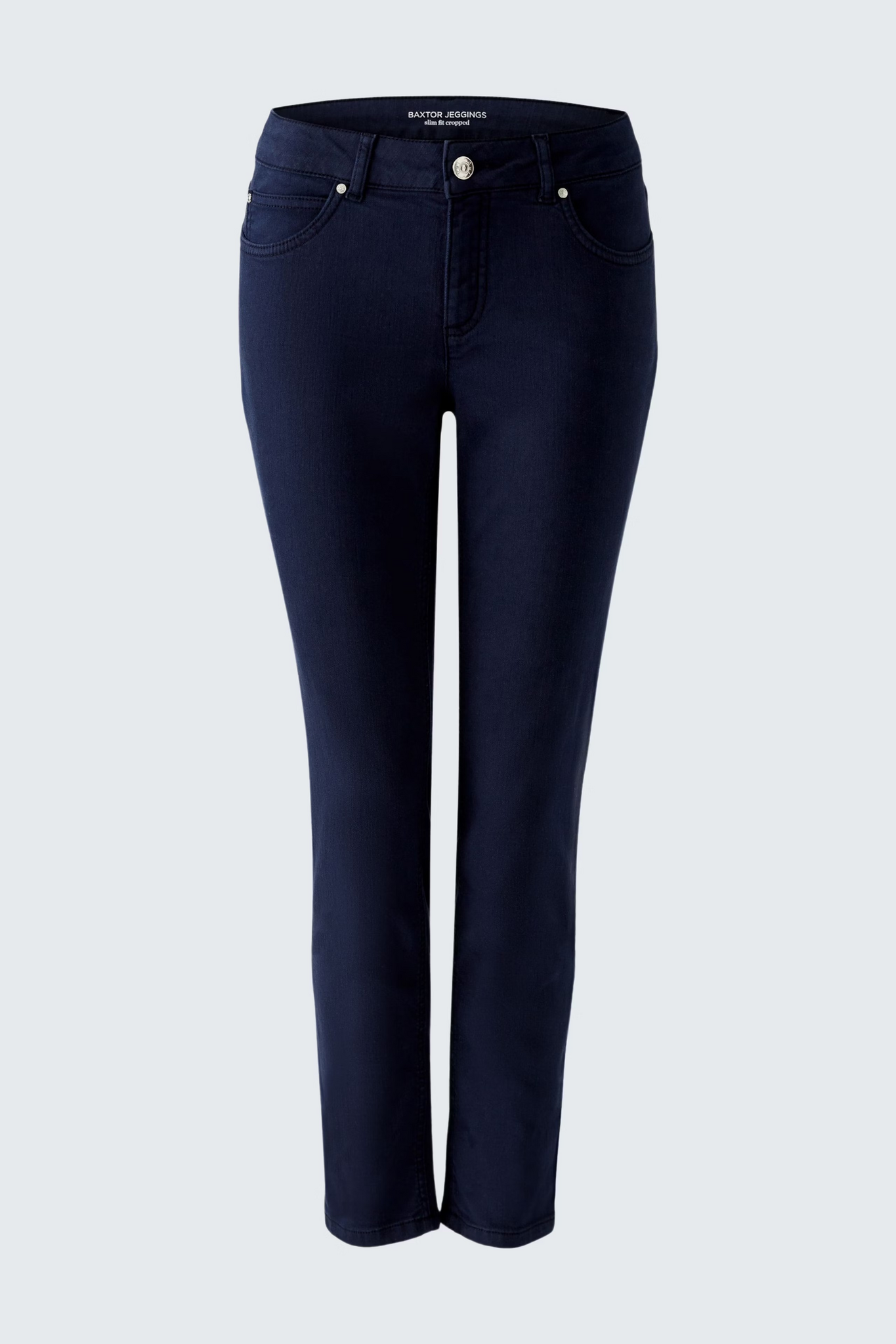Oui byxa " Baxtor " , slim fit - cropped , Dark Blue