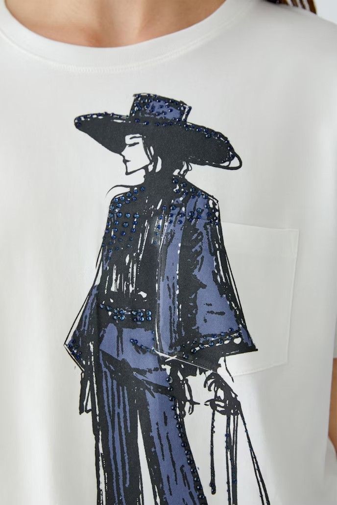 Oui T-shirt " Cloud Dancer " ,
