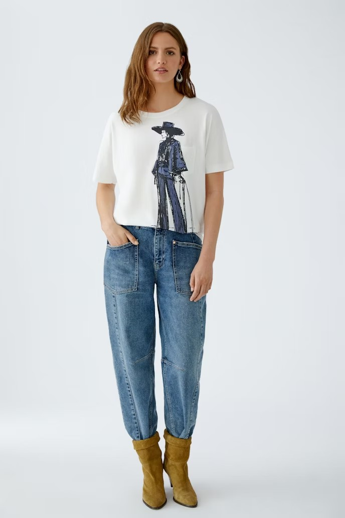 Oui T-shirt " Cloud Dancer " ,