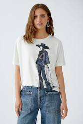 Oui T-shirt " Cloud Dancer " ,