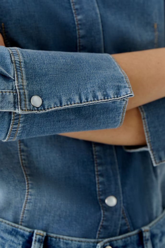Oui Jeans skjorta