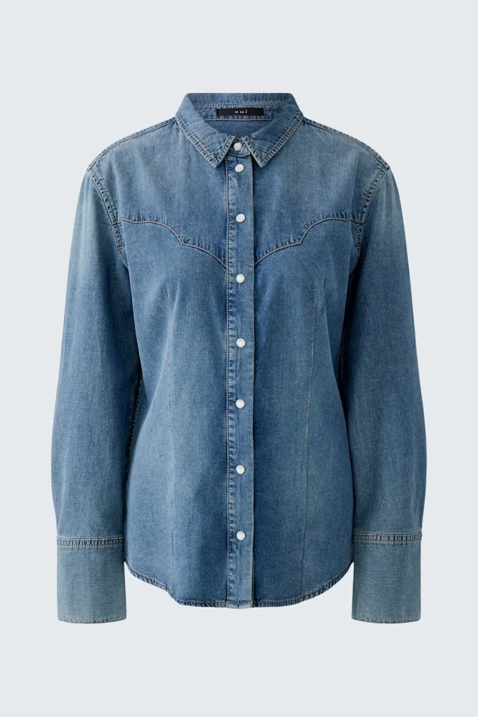 Oui Jeans skjorta